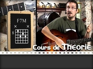 Un cours de thorie de guitare en plusieurs leons avec exercices pour bien connaitre votre instrument. Votre manche de guitare n'aura plus de secret !