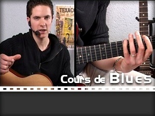 Un cours de guitare blues en plusieurs leons avec exercices pour apprendre  jouer du blues<br /> la guitare !